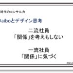 DX時代　デザイン思考を@aiboから学ぶ