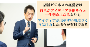 ポンポン良い案が出せる社長は「傾斜」を活用している